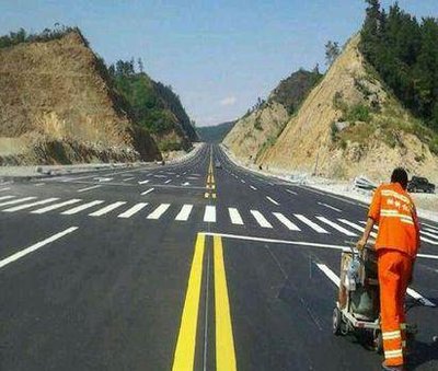 滨江杭州道路划线